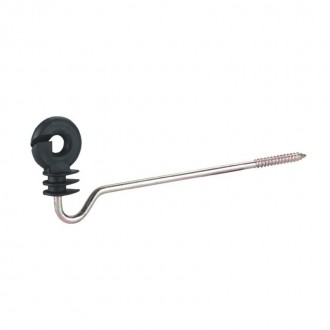 Isolador Curvo Para Fio 22 CM Blister 15 UN AKO