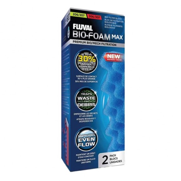 Bio Foam FLUVAL Az 207 2Un Bio Foam FLUVAL Az 207 2Un