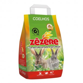 Ra��o Granulado Coelhos Stress 5 KG Z�ZERE OURO