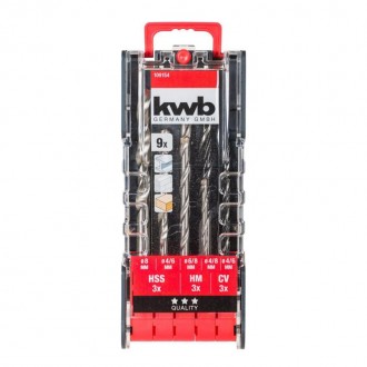 Kit Brocas Mixtas 9UN PWRBOX KWB