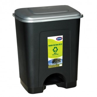 Caixote Lixo 100 % Recicl�vel Com Pedal 35 L PETEX
