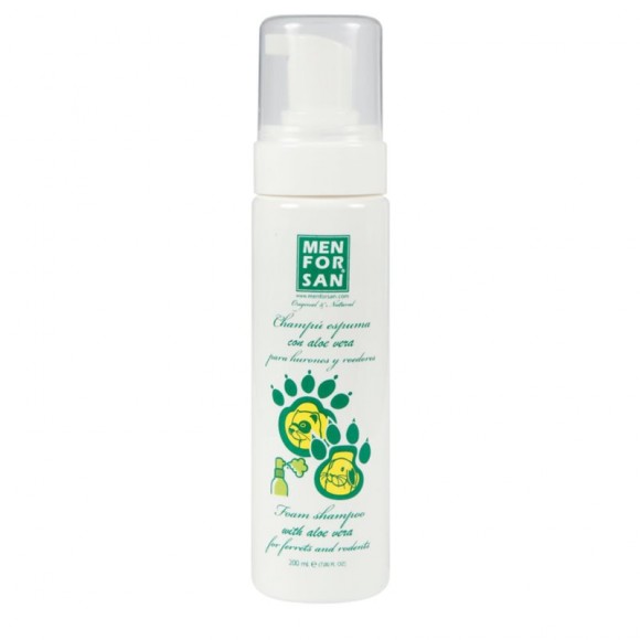 Champô Espuma P/Roedores 200 ML MEN FOR SAN Champô Espuma P/Roedores 200 ML MEN FOR SAN