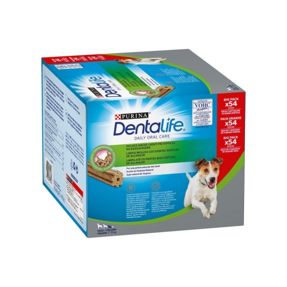 Snack Dental P/Cão Small 54 UN 49 GR DENTALIFE Snack Dental P/Cão Small 54 UN 49 GR DENTALIFE
