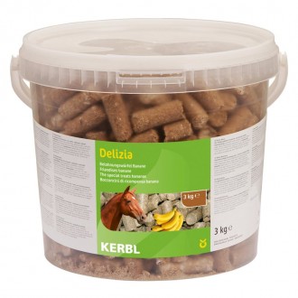 Biscoitos Banana Para Cavalo 3 KG KERBL