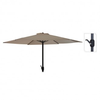 Chap�u Alum�nio Com Manivela Taupe 3 M PROGARDEN