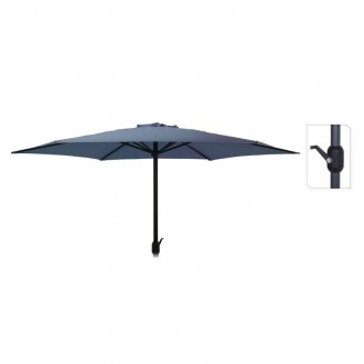 Chap�u Alum�nio Manivela Azul Escuro 3 M PROGARDEN