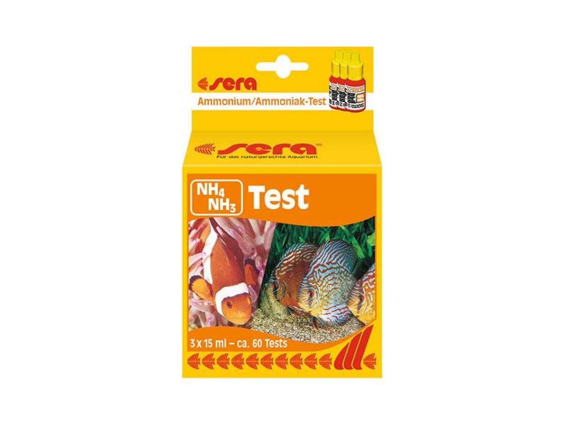 Teste Aquário Para Amonio/Amonia NH4/NH3 SERA