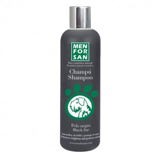 Champô P/Cão Pêlo Negro 300 ML MEN FOR SAN Champô P/Cão Pêlo Negro 300 ML MEN FOR SAN