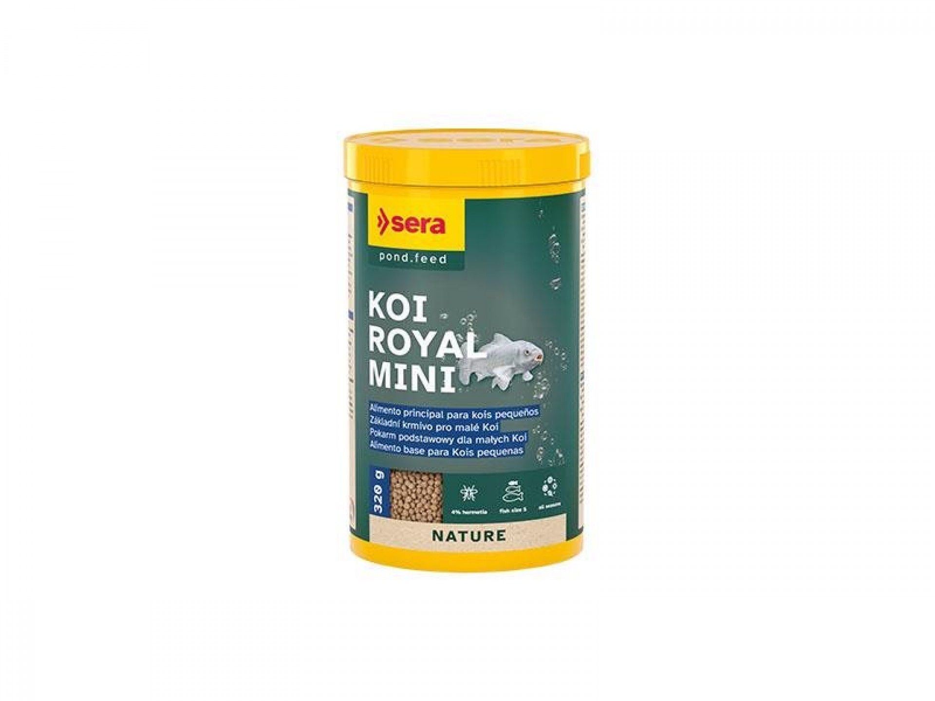 Alimento Carpa Koi Royal Mini Granulado 1000 ML SE
