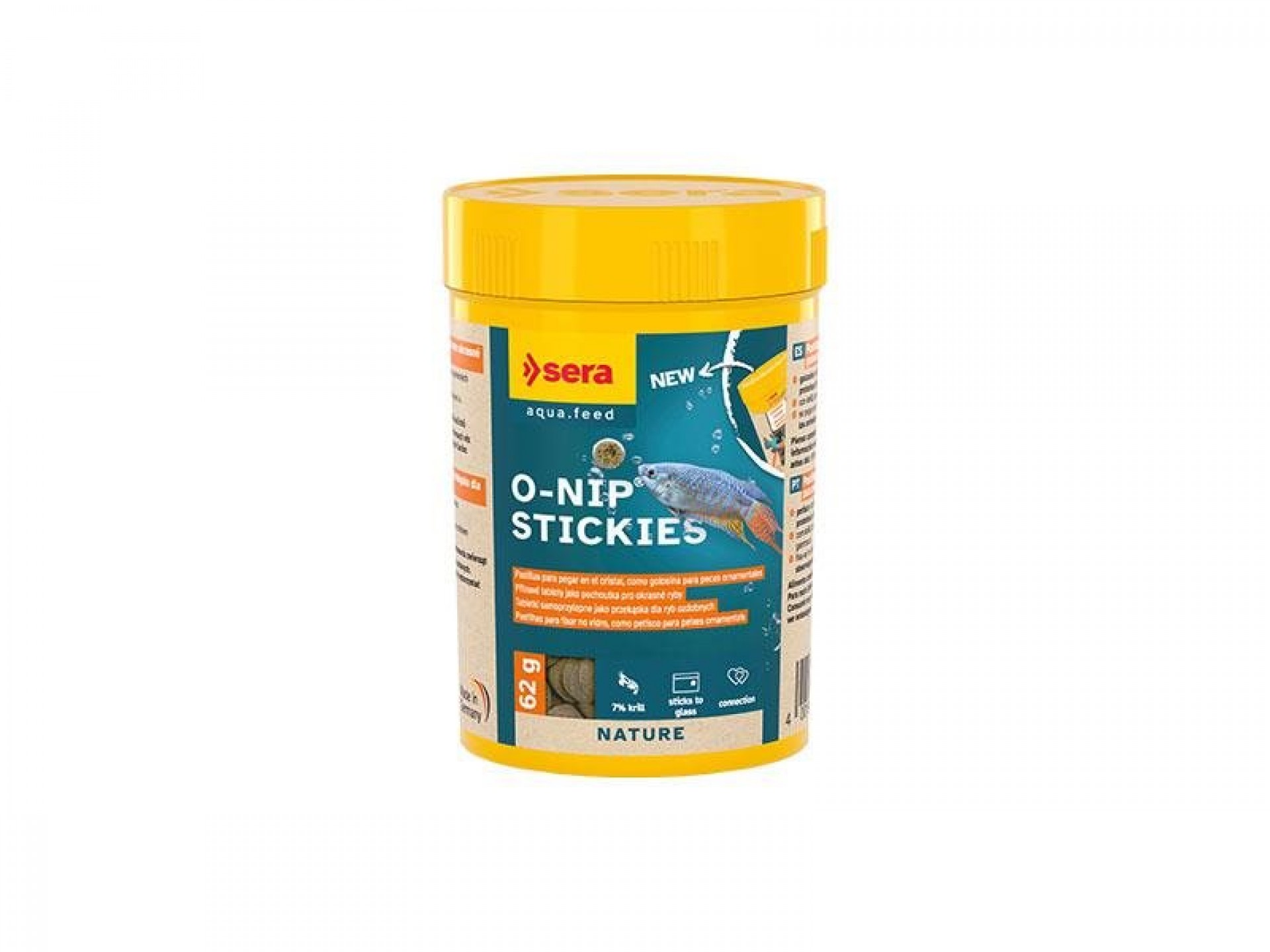 ALIMENTO O-NIP PASTILHAS COLAR VIDRO AQUÁRIO 100 ML