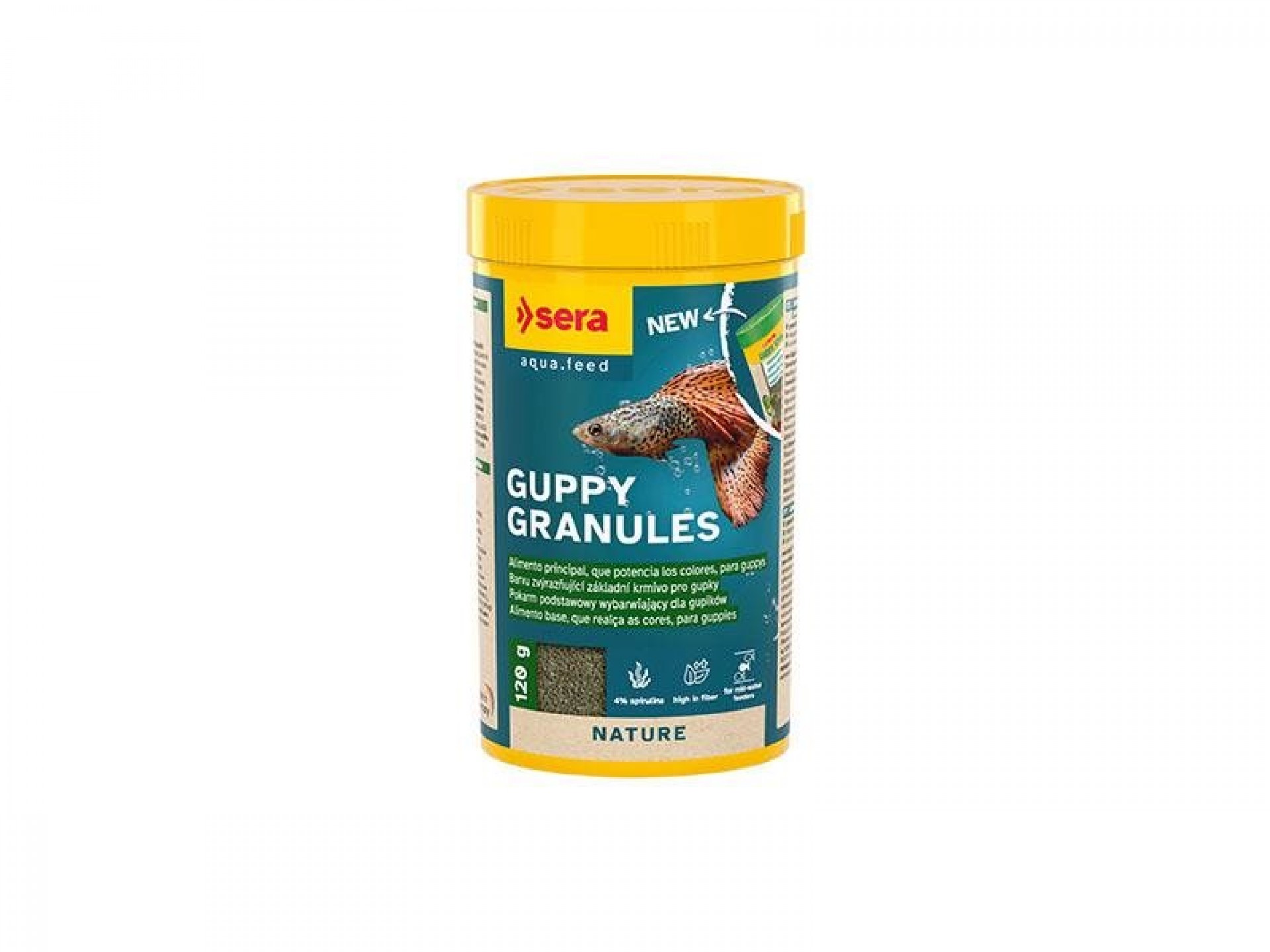 Alimento Para Guppy Granulado 250 ML SERA