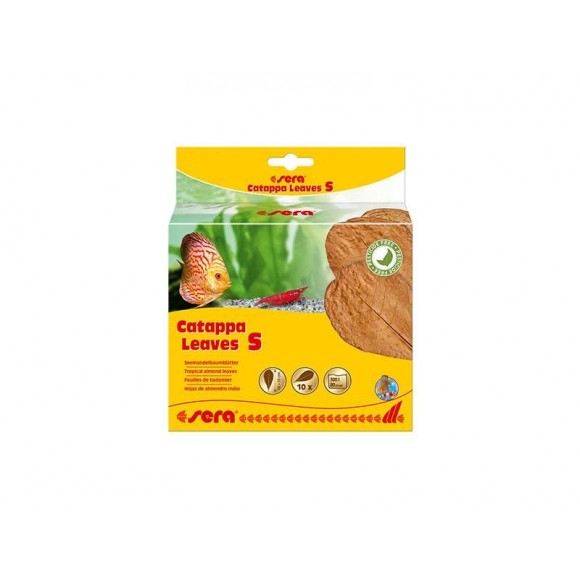 Folhas Catappa S Para Aquário SERA Folhas Catappa S Para Aquário SERA