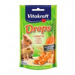 Snack P/Roedores Drops Cenoura 75 G VITAKRAFT Snack P/Roedores Drops Cenoura 75 G VITAKRAFT