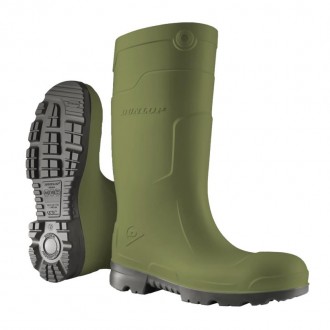 Galocha pu baseline verde 39 DUNLOP
