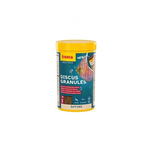 Alimentos Para Discus Granulado 250 ML SERA Alimentos Para Discus Granulado 250 ML SERA