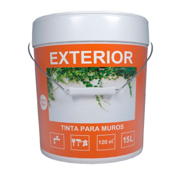 TINTA EXTERIOR MUROS 15L BRANCO TINTA EXTERIOR MUROS 15L BRANCO