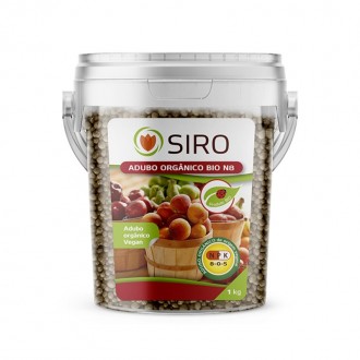 Adubo Orgânico NPK 8-0-5 Bio 1 KG SIRO Adubo Orgânico NPK 8-0-5 Bio 1 KG SIRO