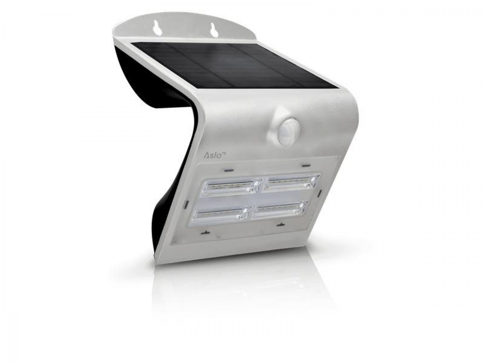 Alpique LED Solar De Parede Cinza Com Detector De Movimentos