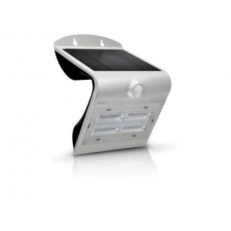 Alpique LED Solar De Parede Cinza Com Detector De Movimentos
