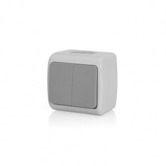 Comutor escada dup IP54 10A 250V Comutor escada dup IP54 10A 250V