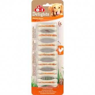 Snack Para Cão Strong Bone XS 8 IN 1 Snack Para Cão Strong Bone XS 8 IN 1