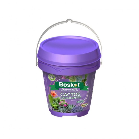 Adubo Cactos Suculentas 1 KG BOSKOT Adubo Cactos Suculentas 1 KG BOSKOT