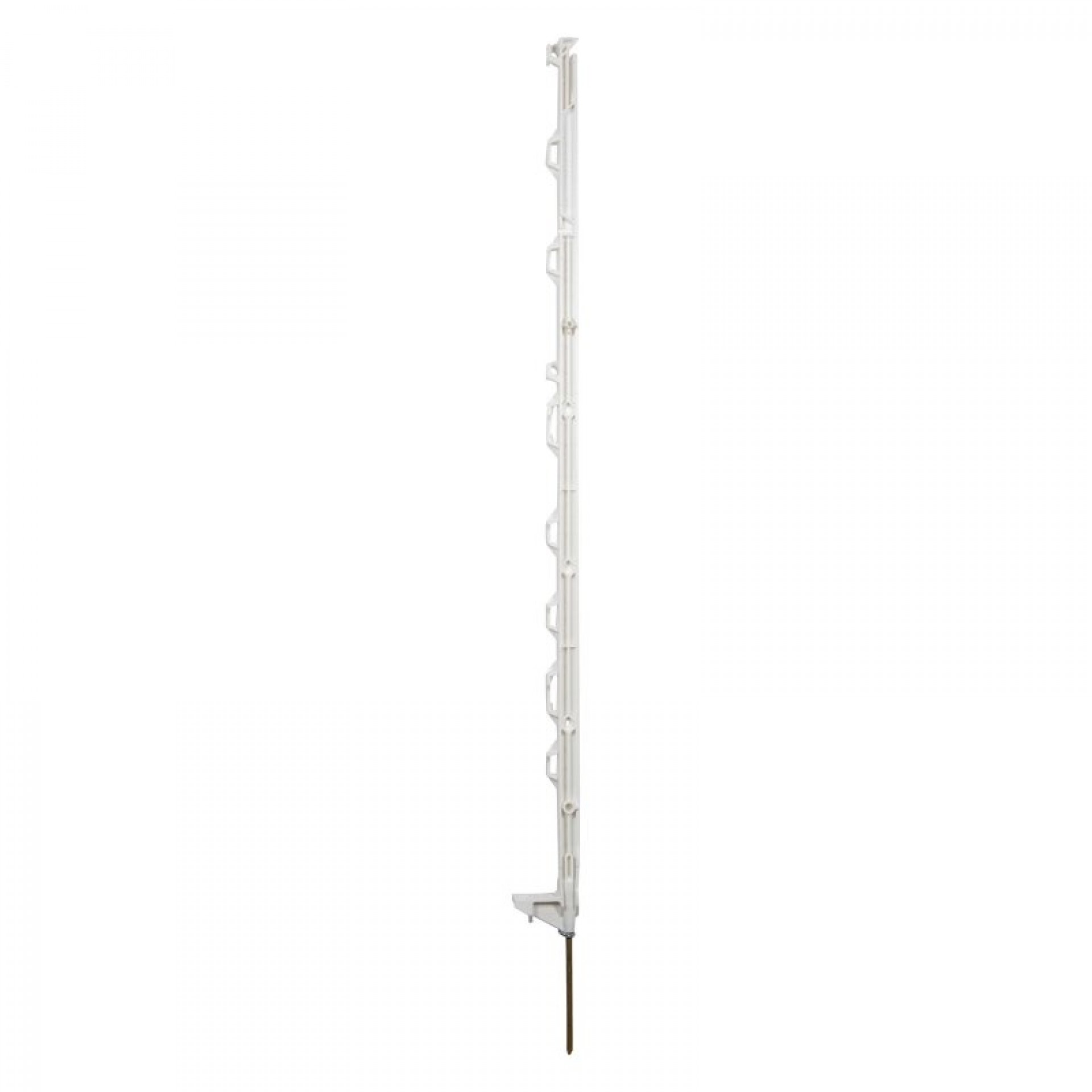 POSTE PLÁSTICO STANDARD 8 ISOLADORES 108 CM