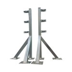 ESTENDAL DE APARAFUSAR EM INOX COM 3 RODAS ESTENDAL DE APARAFUSAR EM INOX COM 3 RODAS