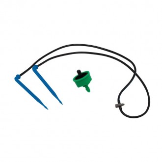 Conjunto 2 Gotejadores 4 L/H 2 Saídas Com Microtub Conjunto 2 Gotejadores 4 L/H 2 Saídas Com Microtub