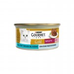 Alimento H�mido Gato Atum Peixe 85 G GOURMET GOLD