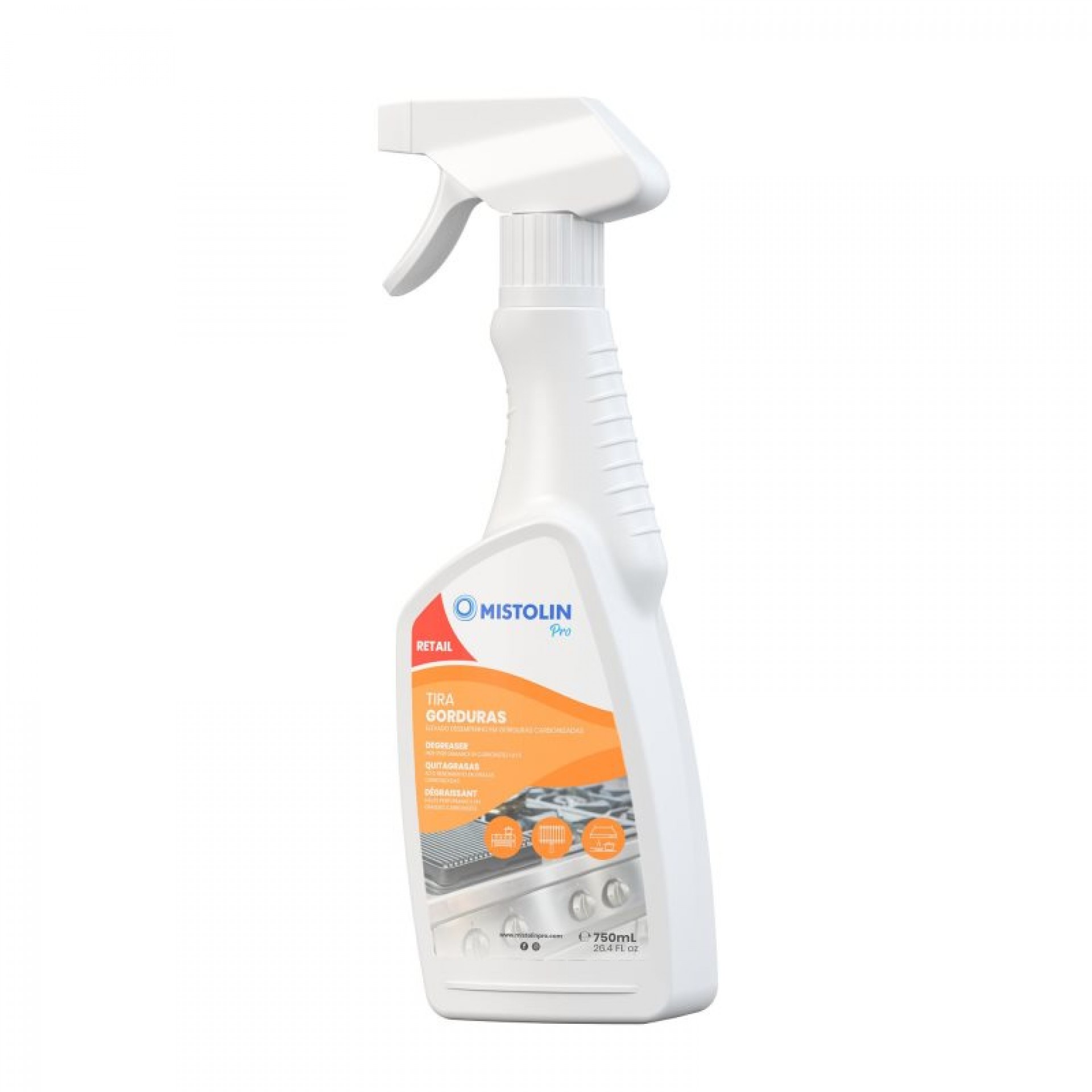 Tira Gorduras 750 ML MISTOLIN PRO RETAIL