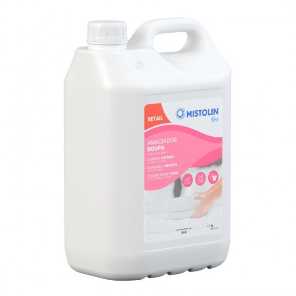 Amaciador Roupa 5 L MISTOLIN PRO RETAIL Amaciador Roupa 5 L MISTOLIN PRO RETAIL