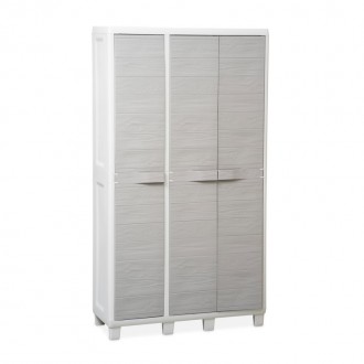 Arm�rio Pl�stico Vassoureiro 3 Portas TOOMAX