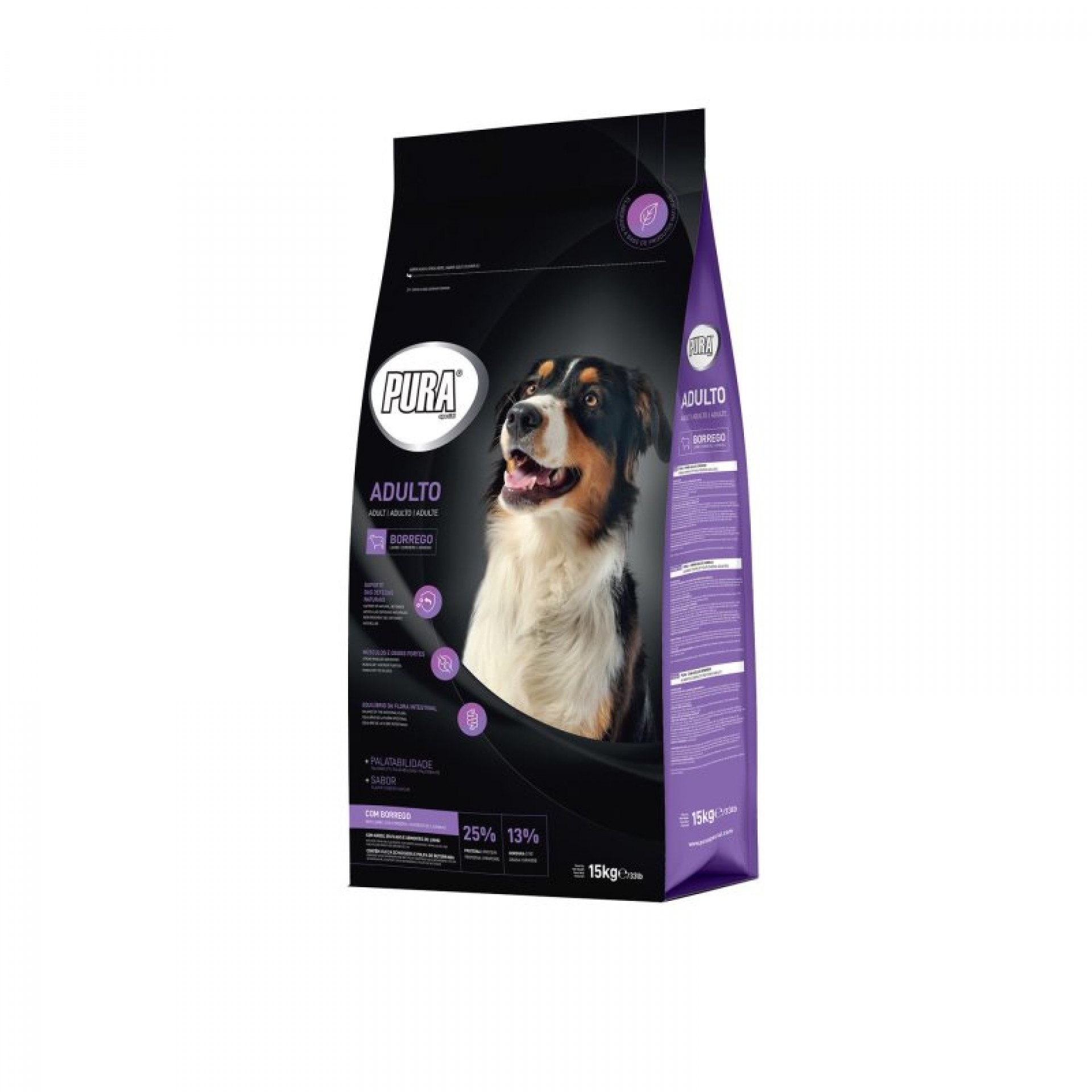 Alimento Seco para Cão Adulto Borrego 15 KG PURA SPECIAL