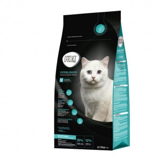 Alimento Seco Gato Esterilizado Frango 1,5 KG PURA SPECIAL