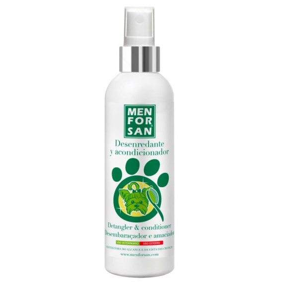 Condicionador P/Cão E Gato 125 ML MEN FOR SAN Condicionador P/Cão E Gato 125 ML MEN FOR SAN