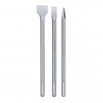 Kit 3 ponteiros SDS MAX KWB Kit 3 ponteiros SDS MAX KWB