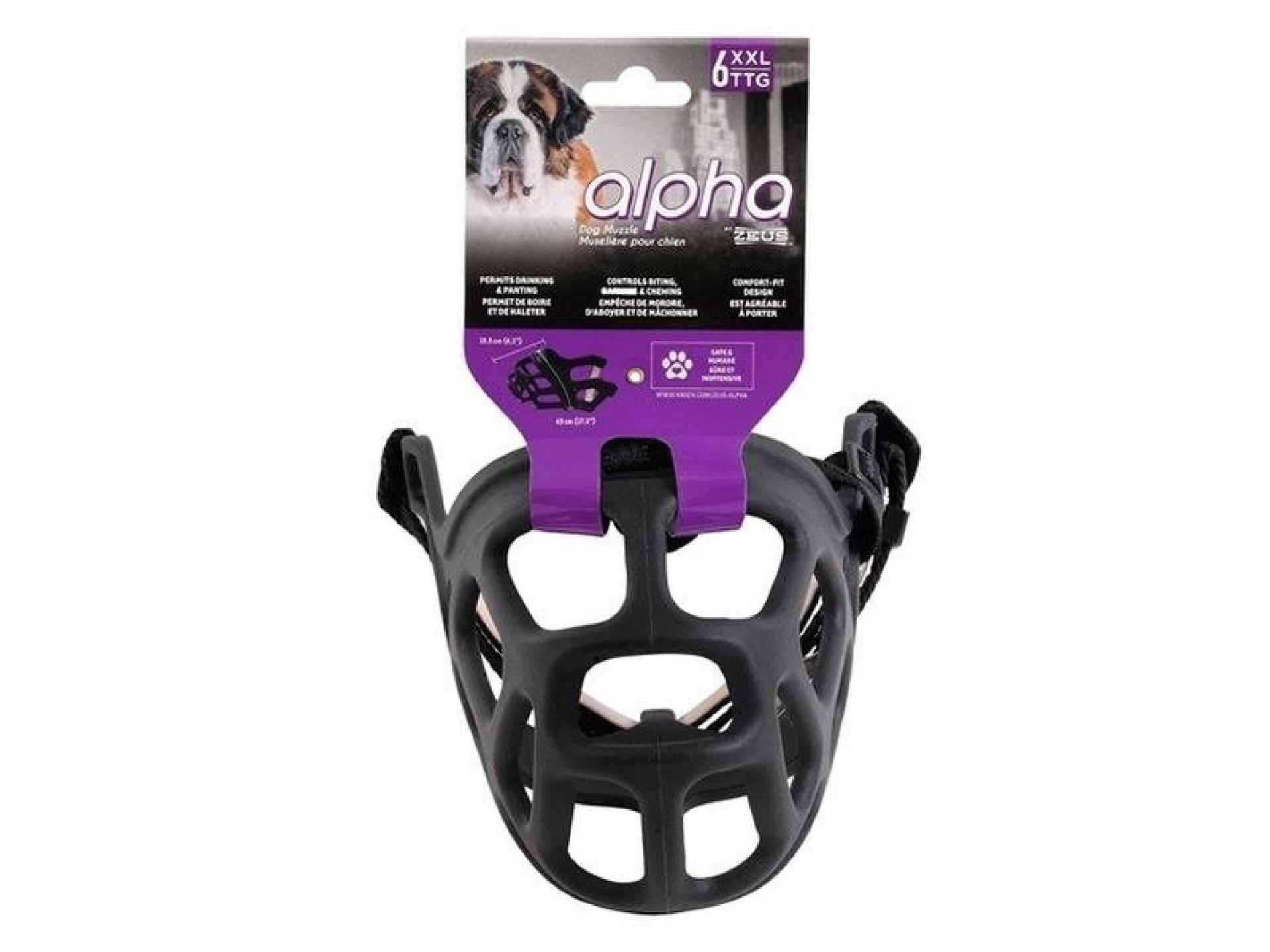 Açaime Para Cão Alpha XXL ZEUS