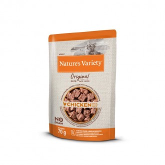 ALIMENTO HÚMIDO PARA GATO NGAIN FRANGO E PATO 70G ALIMENTO HÚMIDO PARA GATO NGAIN FRANGO E PATO 70G