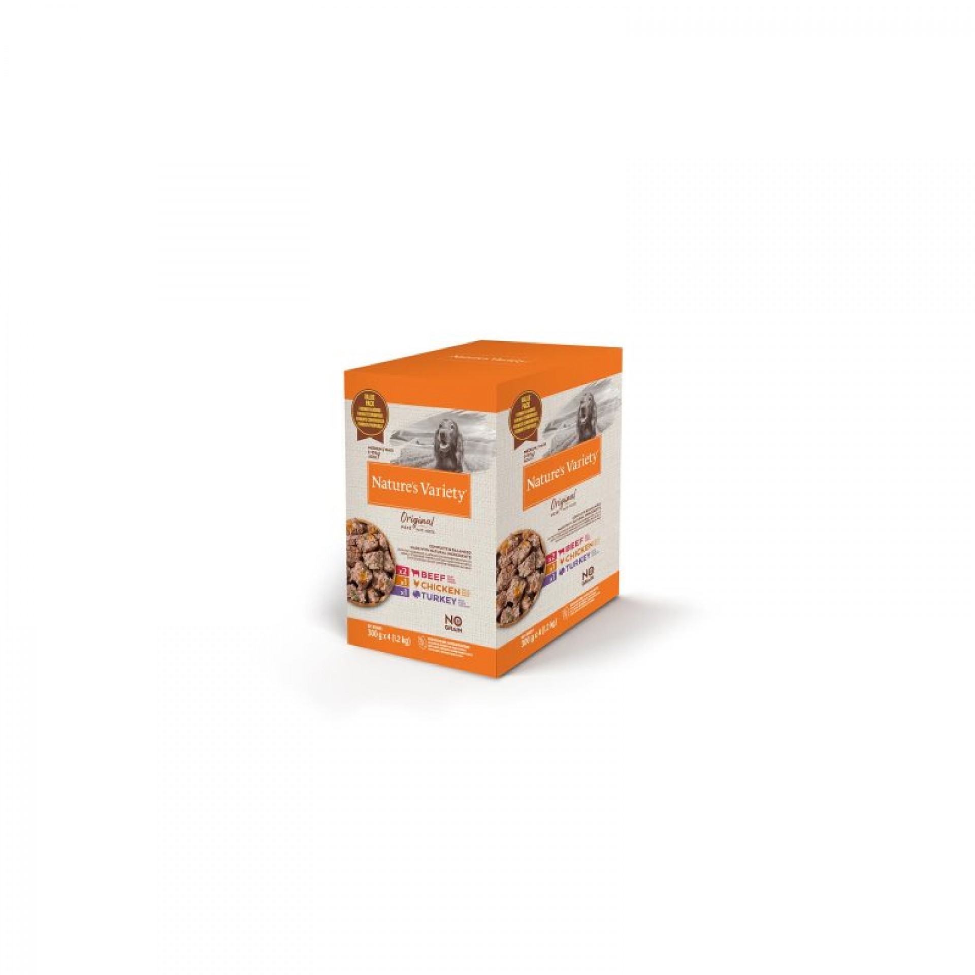 ALIMENTO HÚMIDO CÃO NGRAIN MÉDIO MULTIP PATO 300 G