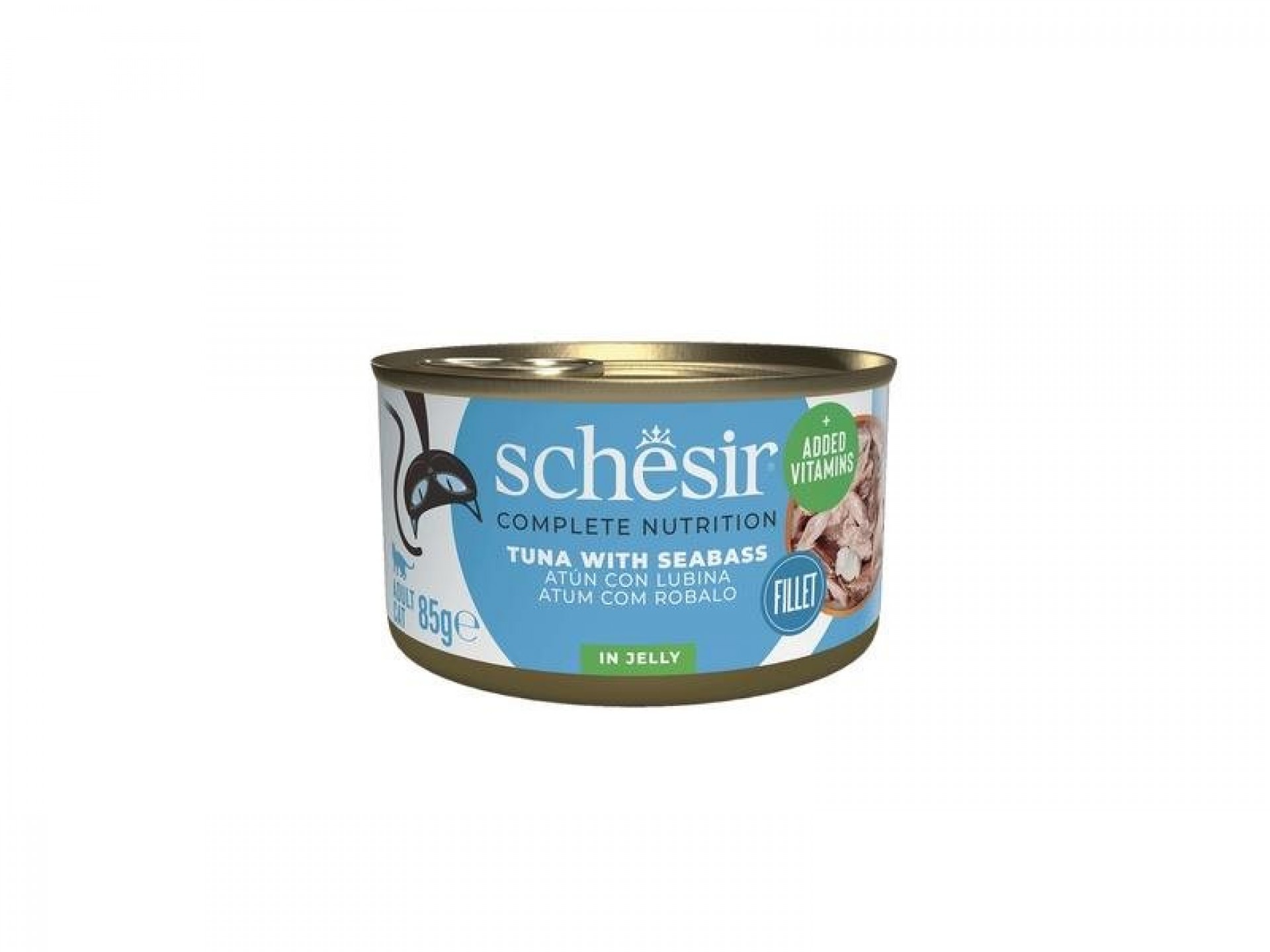 Alimento Húmido Para Gato Atum/Robalo 85 G SCHESIR