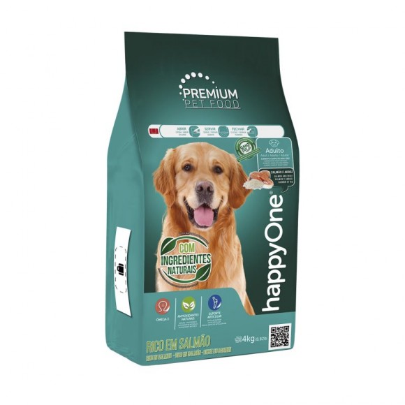 ALIMENTO SECO PARA CÃO PREMIUM SALMÃO E ARROZ 4 KG ALIMENTO SECO PARA CÃO PREMIUM SALMÃO E ARROZ 4 KG
