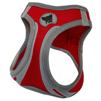 Peitoral Refletor Vermelho XS CROCI HIKING Peitoral Refletor Vermelho XS CROCI HIKING
