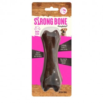 Brinquedo Para Cão Strongbone Bacon 11CM PLAYFIELD Brinquedo Para Cão Strongbone Bacon 11CM PLAYFIELD