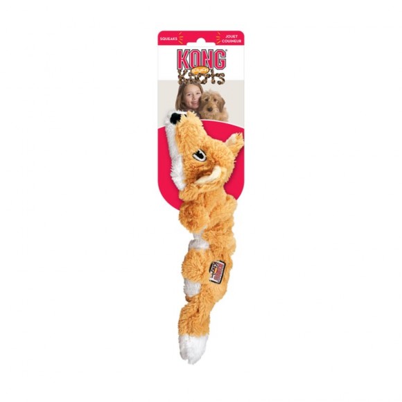 Brinquedo Para C�o Scrunch Raposa N�s S/M KONG