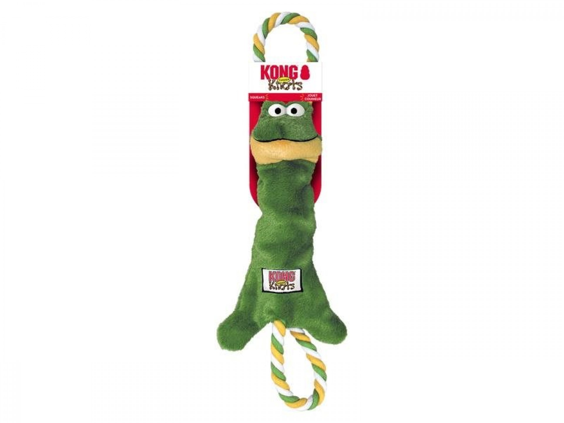 Brinquedo Para Cão Tugger Sapo Nós S/M KONG