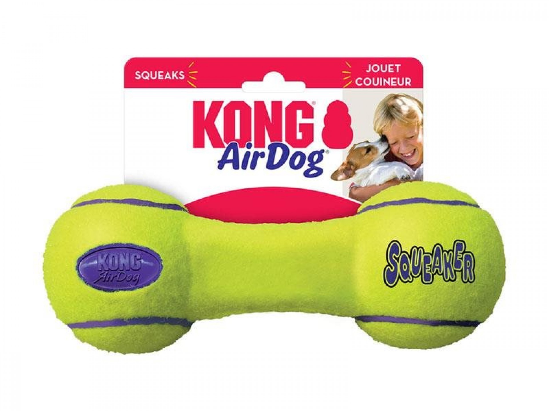 Brinquedo Para Cão Airdog Dumbbell Com Apito S KON