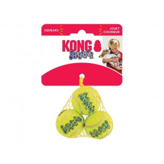 Brinquedo Para Cão Bola Tennis Com Apito XS KONG Brinquedo Para Cão Bola Tennis Com Apito XS KONG