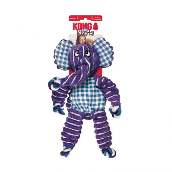 Brinquedo Para C�o Elefante Floppy Com N�s M/L KON