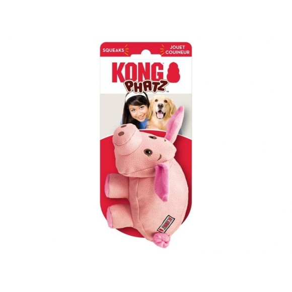 Brinquedo Para Cão Porco Phatz S KONG Brinquedo Para Cão Porco Phatz S KONG